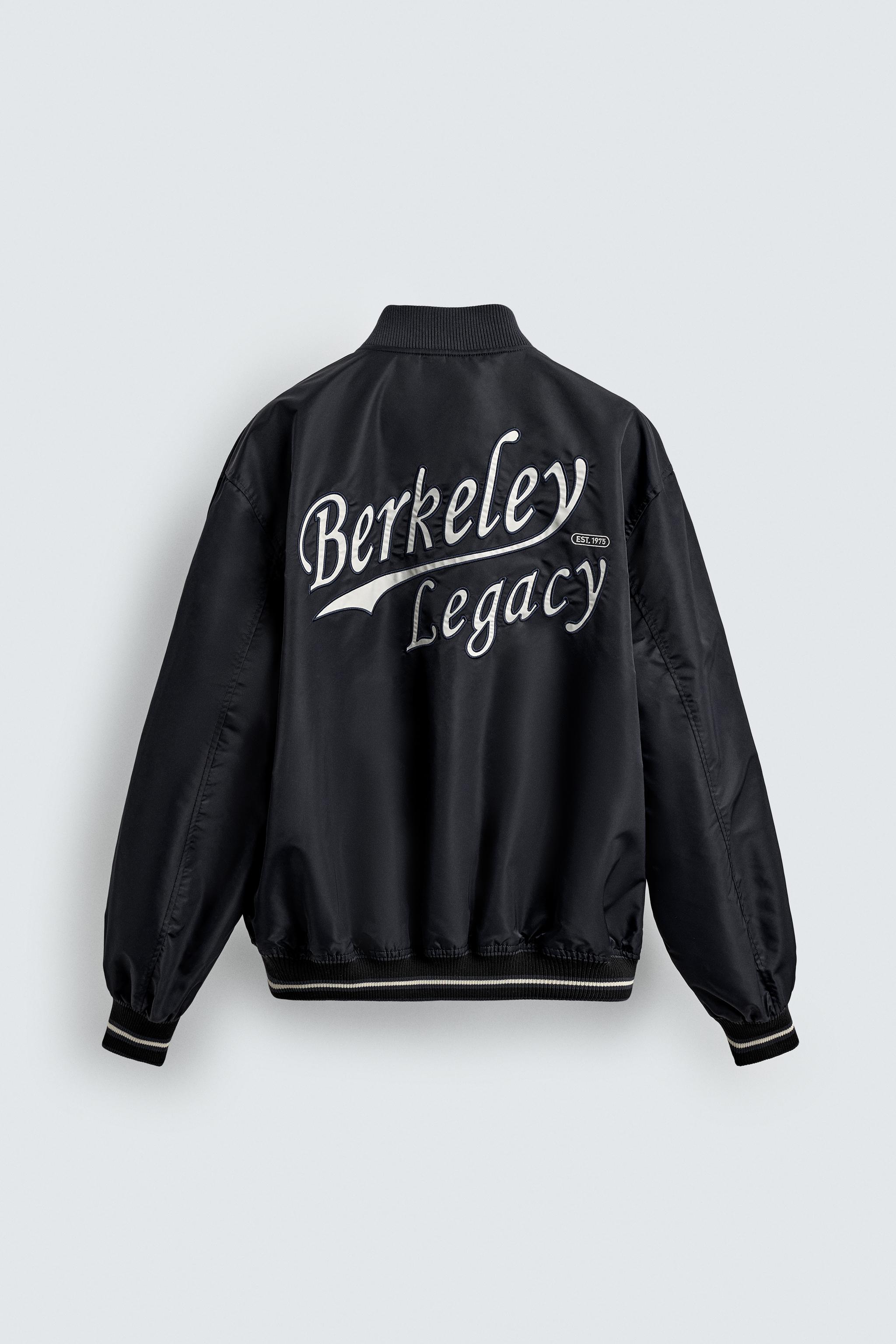 CONTRAST EMBROIDERED BOMBER JACKET